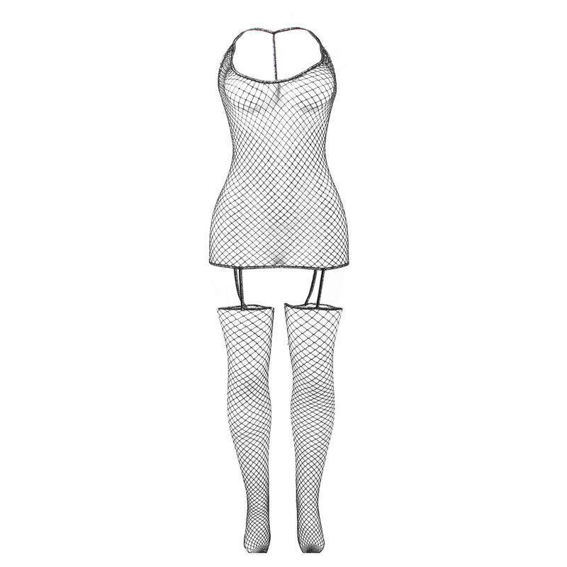 Subblime951955 Shiny Fishnet Bodystocking One Size | Niks.fi verkkokauppa