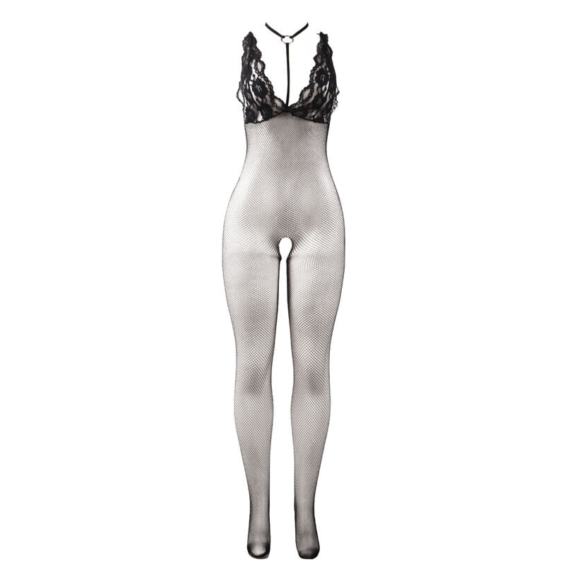 Subblime951993 Black Transparent Fishnet Crotchless Bodystocking One Size | Niks.fi verkkokauppa