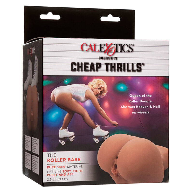 The Roller Babe Double Realistic Masturbator Flesh | Niks.fi verkkokauppa