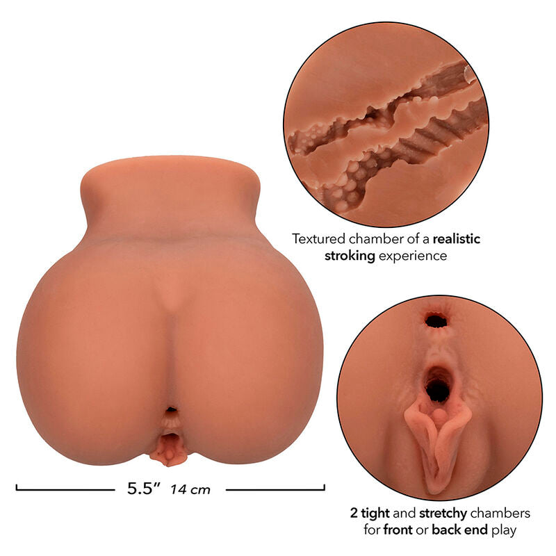 The Roller Babe Double Realistic Masturbator Flesh | Niks.fi verkkokauppa