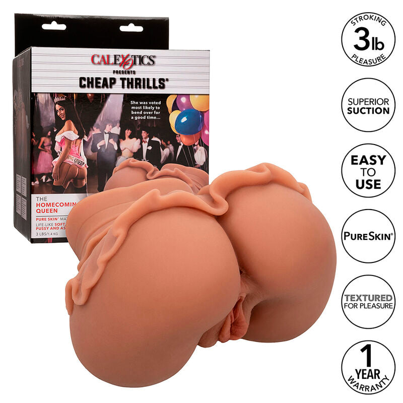 The Homecoming Queen Double Realistic Masturbator Caramel | Niks.fi verkkokauppa
