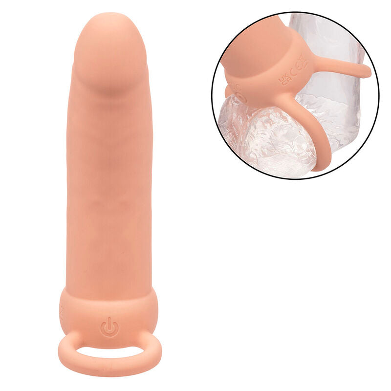 Maxx Thick Dual Penetrator 10 Vibrations Flesh | Niks.fi verkkokauppa