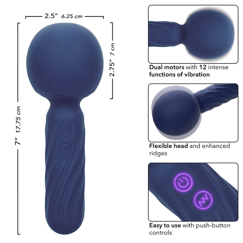 Charisma Seduction Massager 12 Functions 17.75 Cm X 6.25 Cm Purple | Niks.fi verkkokauppa