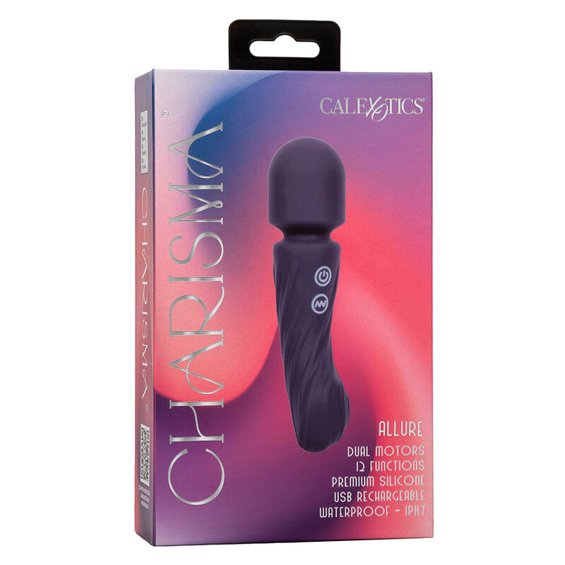 Charisma Allure Massager Dual Motors 12 Functions 17.25 Cm X 4.5 Cm Purple | Niks.fi verkkokauppa