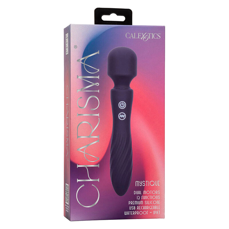 Charisma Mystique Massager Dual Motors 12 Functions 20,5 Cm X 4.5 Cm Purple | Niks.fi verkkokauppa