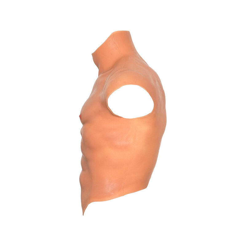 Alter Ego Silicone Male Torso Shirt With Abs Flesh | Niks.fi verkkokauppa