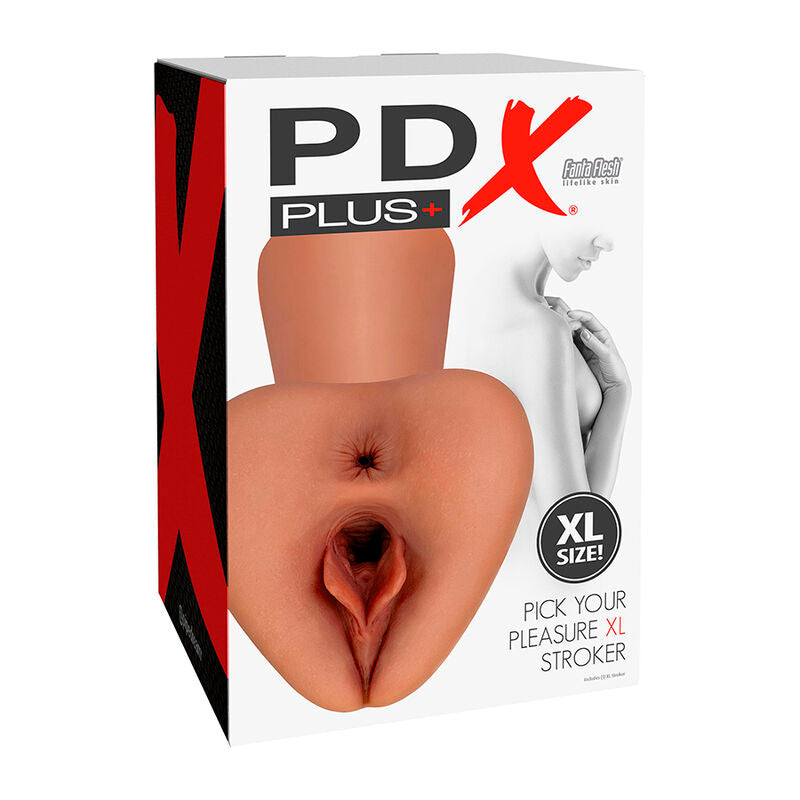 Pdx Pluspick Your Pleasure Xl Realistic Stroker Brown | Niks.fi verkkokauppa