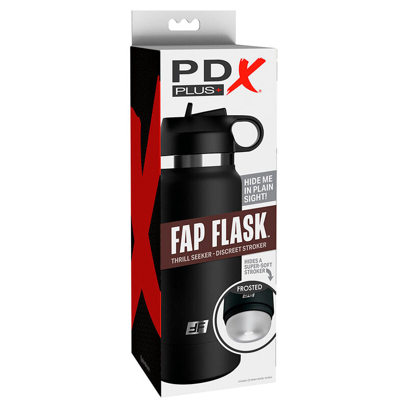 Pdx Plusfap Flask Bottle Discret Stroker Clear Model 1 | Niks.fi verkkokauppa