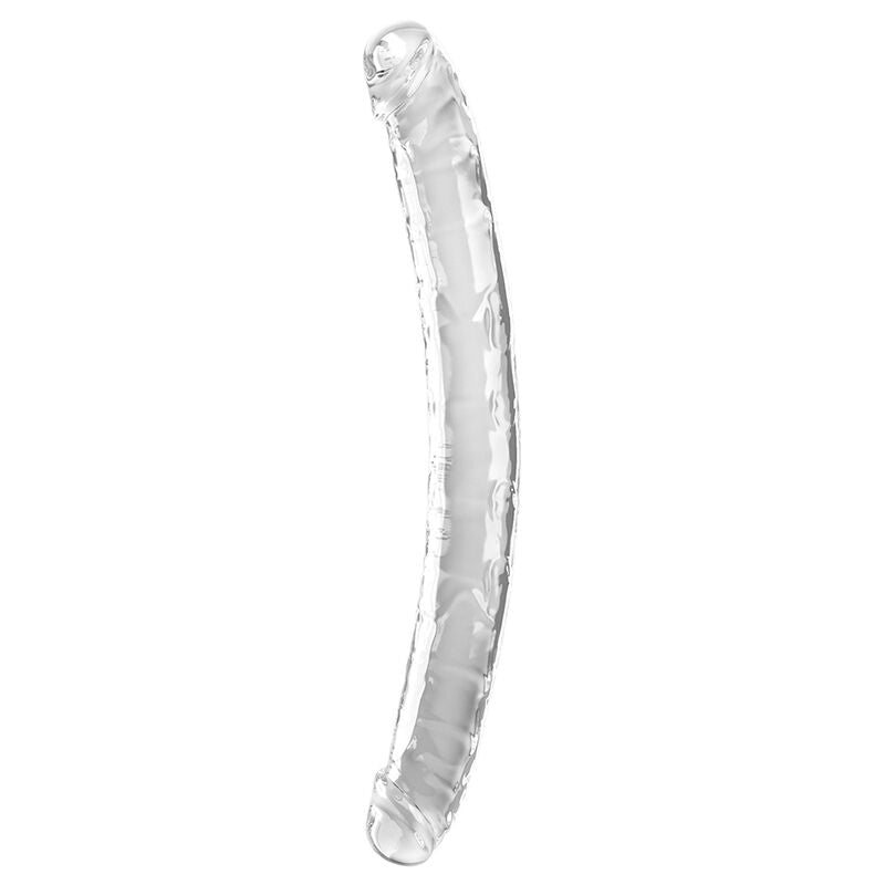 King Cockdouble Trouble Double Dildo 46 Cm Clear | Niks.fi verkkokauppa