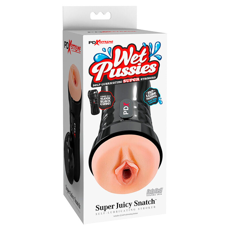 Pdx Extremewet Pussies Self-Lubricating Vagina Masturbator Flesh | Niks.fi verkkokauppa