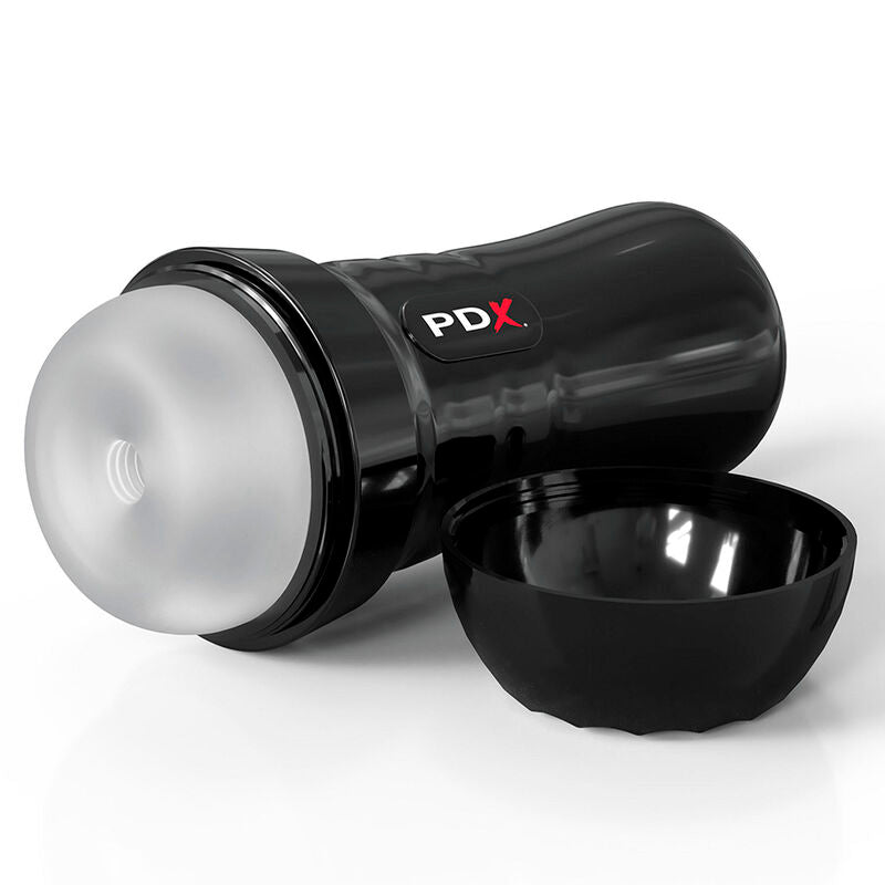 Pdx Extremeslide & Glide Self-Lubricating Masturbator Clear | Niks.fi verkkokauppa