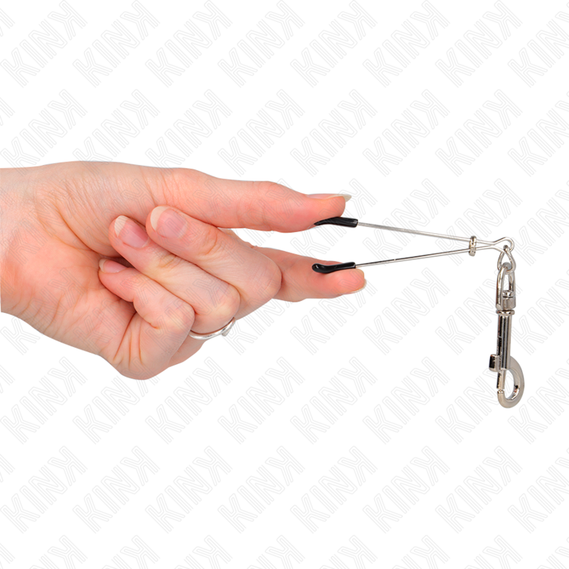Kinkthin Hook Nipple Clamp Silver 7 Cm | Niks.fi verkkokauppa