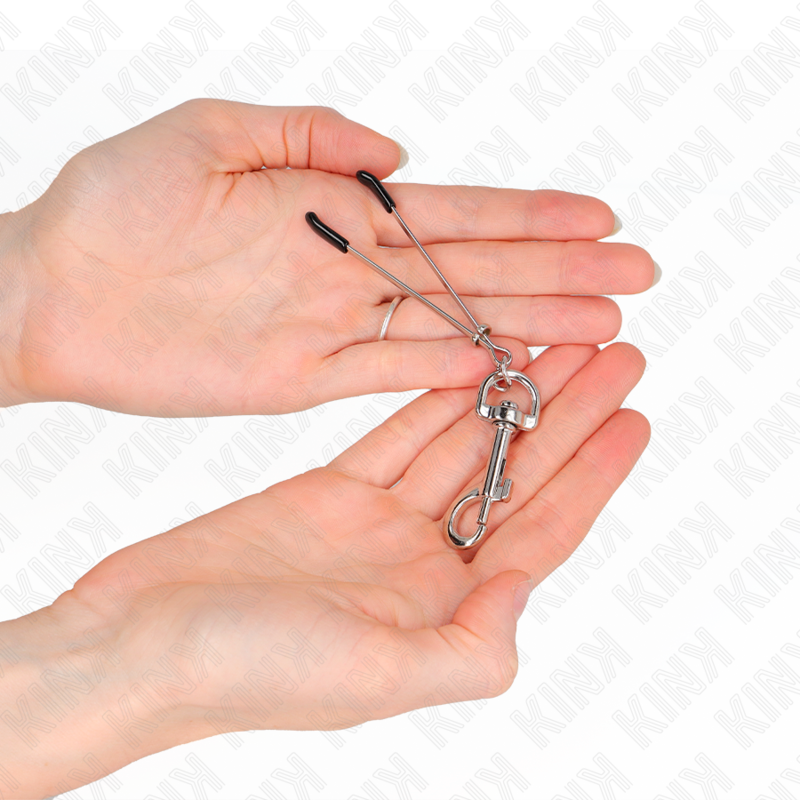 Kinkthin Hook Nipple Clamp Silver 7 Cm | Niks.fi verkkokauppa