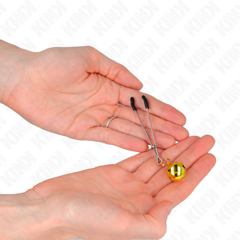 Kinkthin Bell Nipple Clamps Gold 7 Cm | Niks.fi verkkokauppa