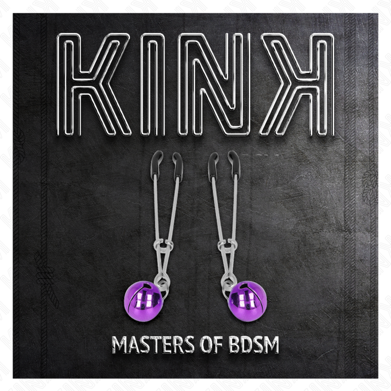 Kinkthin Bell Nipple Clamps Purple 7 Cm | Niks.fi verkkokauppa