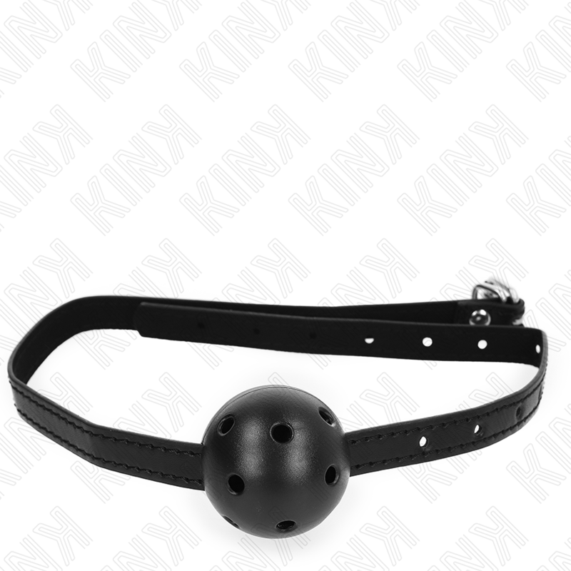 Kinksimplicity Black Breathable Ball 4.5 Cm Gag 62 X 1.5 Cm | Niks.fi verkkokauppa