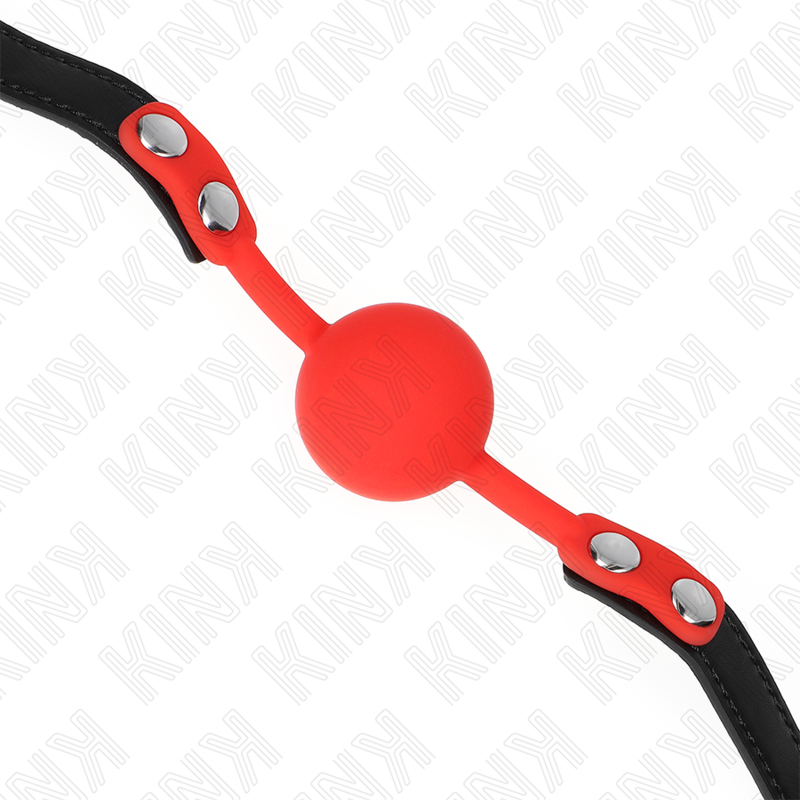 Kinkred Silicone Ball 4 Cm Gag 60 X 2 Cm | Niks.fi verkkokauppa