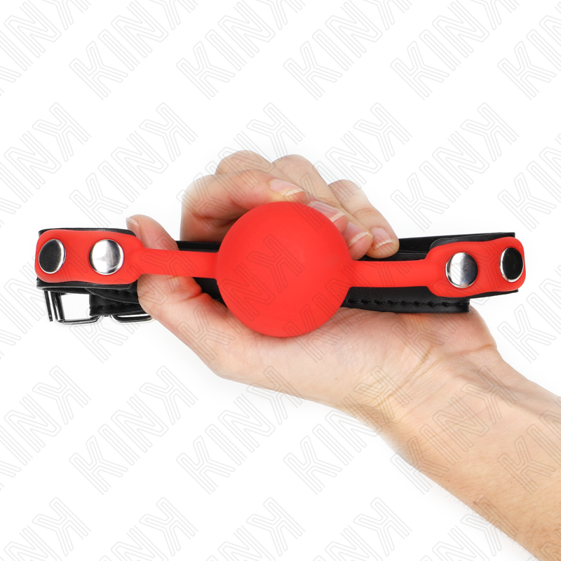 Kinkred Silicone Ball 4 Cm Gag 60 X 2 Cm | Niks.fi verkkokauppa