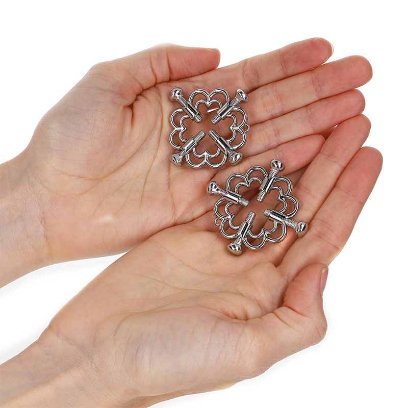 Kinkmetal Flower Nipple Clamps | Niks.fi verkkokauppa
