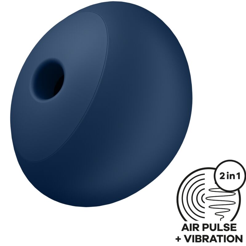 Satisfyerair Power 4 Stimulator & Vibrator 12 Vibrations Blue | Niks.fi verkkokauppa