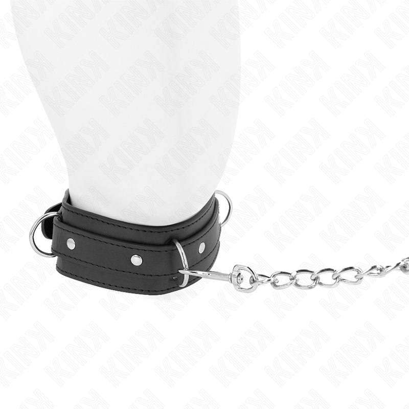 Kinknecklace With Leash 65 Cm 3 Ring Model 1 Adjustable 38-49 Cm X 5 Cm | Niks.fi verkkokauppa