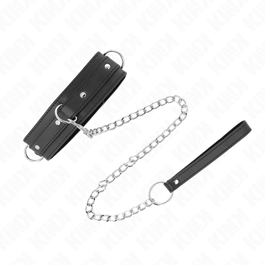 Kinknecklace With Leash 65 Cm 3 Ring Model 1 Adjustable 38-49 Cm X 5 Cm | Niks.fi verkkokauppa