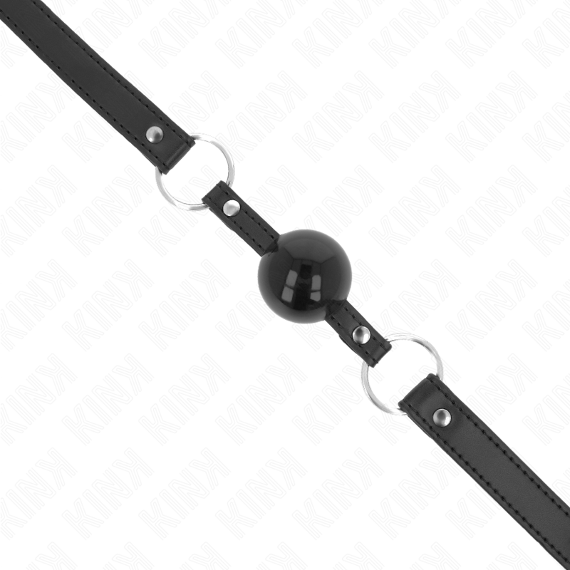 Kinktpe Ball 4 Cm Gag With Black Lock 60 X 2 Cm | Niks.fi verkkokauppa