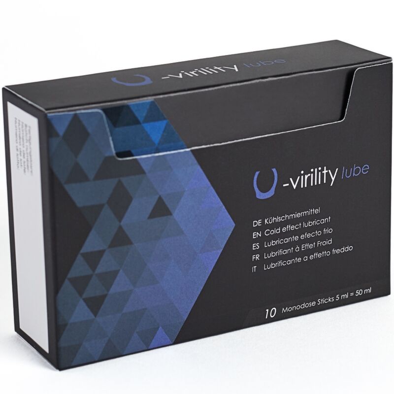 500 Cosmeticsu-Virility Lube Cold Effect Lubricant 10 X 5 Ml | Niks.fi verkkokauppa