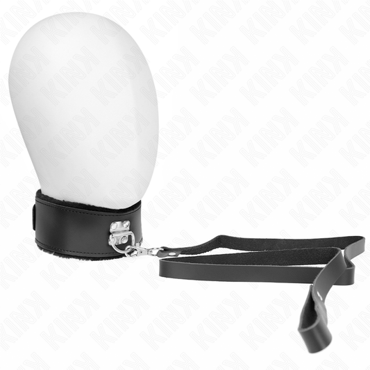 Kinknecklace With Belt 116 Cm With Black Leather Strap Adjustable 40-48 Cm X 6 Cm | Niks.fi verkkokauppa