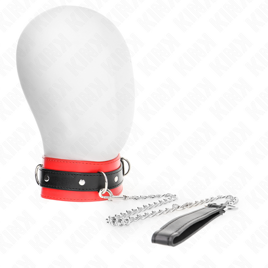 Kinkcollar With Belt 65 Cm With Strap Red 54 X 4.5 Cm | Niks.fi verkkokauppa
