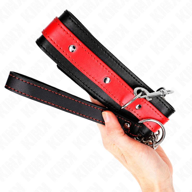 Kinknecklace With Red Strap 65 Cm Ajustable 36-43 Cm X 5 Cm | Niks.fi verkkokauppa