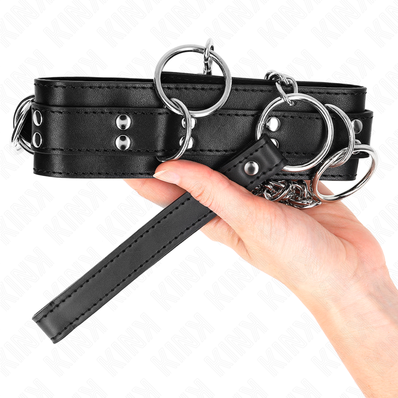 Kink3 Ring Slavery Necklace With Strap 80 Cm 53 X 5 Cm | Niks.fi verkkokauppa