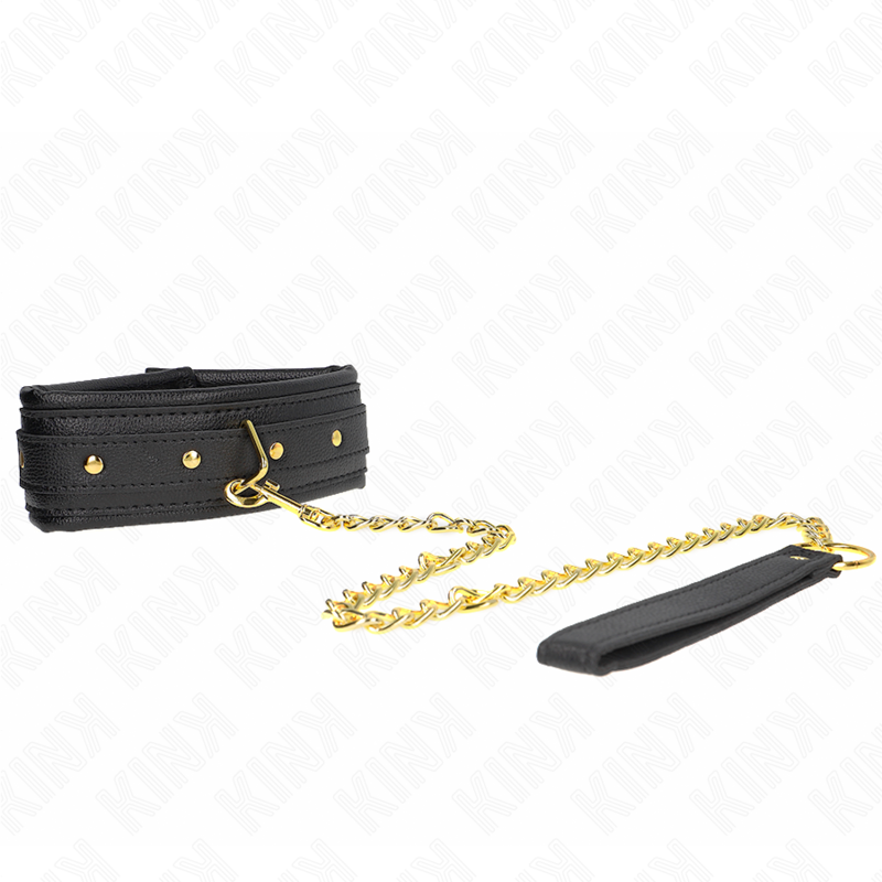 Kinknecklace With Sponge Imitation Leather Strap Model 1 Adjustable 37-54 Cm X 3 Cm | Niks.fi verkkokauppa