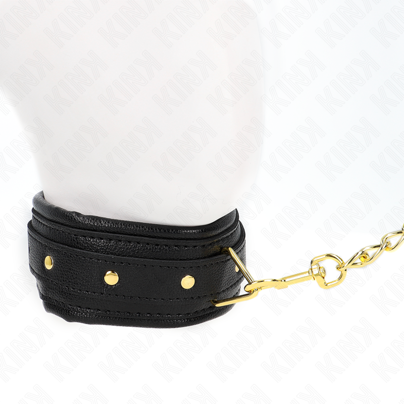 Kinknecklace With Sponge Imitation Leather Strap Model 1 Adjustable 37-54 Cm X 3 Cm | Niks.fi verkkokauppa