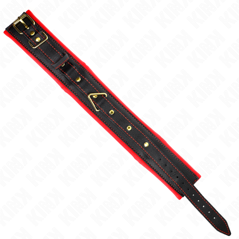 Kinknecklace With Sponge Imitation Leather Strap Model 2 Adjustable 37-54 Cm X 3 Cm | Niks.fi verkkokauppa