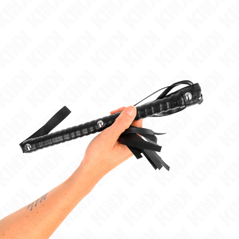 Kinkwhip With Black Textured Handle 48.5 Cm | Niks.fi verkkokauppa