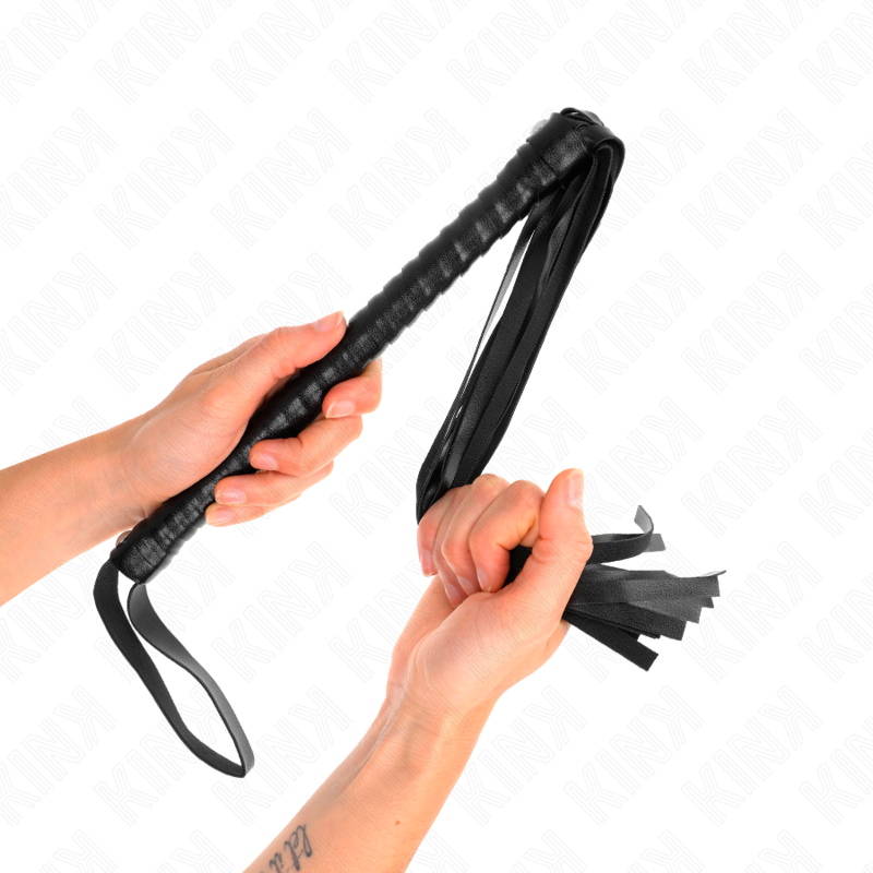 Kinkwhip With Black Textured Handle 48.5 Cm | Niks.fi verkkokauppa