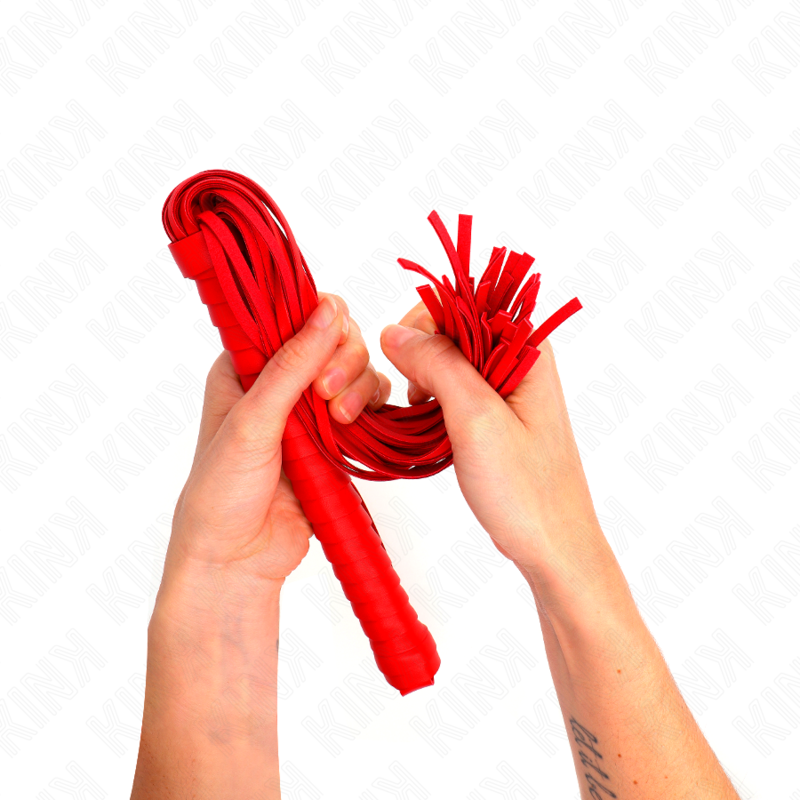 Kinkwhip With Red Textured Handle 48.5 Cm | Niks.fi verkkokauppa
