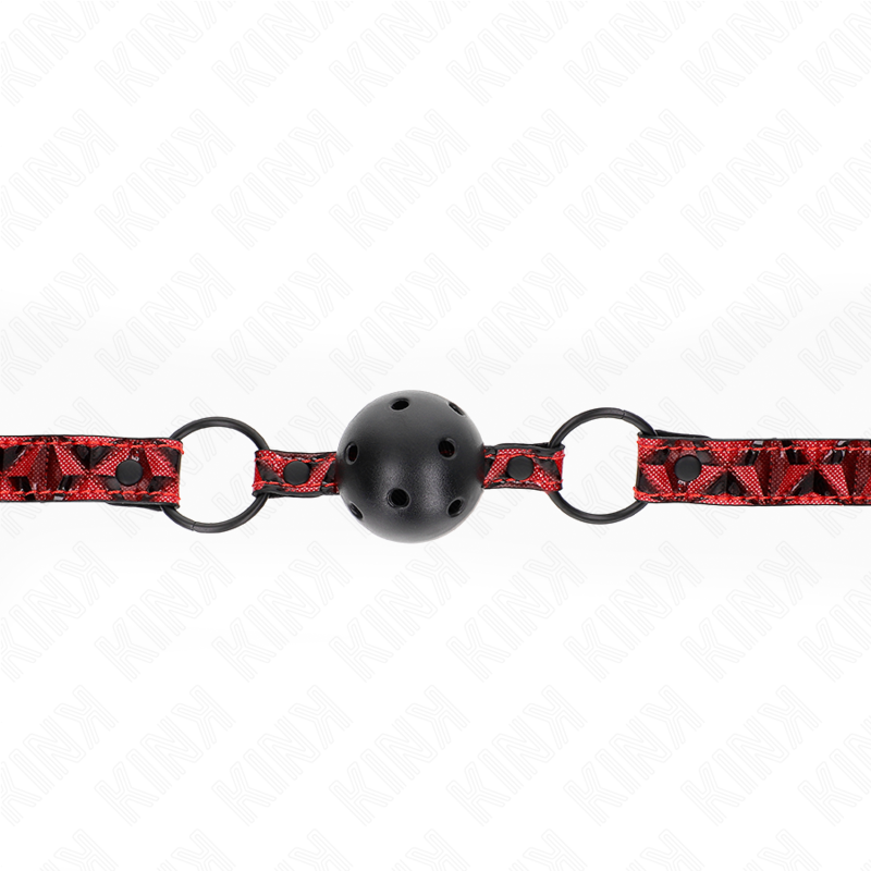 Kinkdiamond Pattern Ball 4.5 Cm Gag Model 2 64.5 Cm Adjustable 42-60 Cm | Niks.fi verkkokauppa