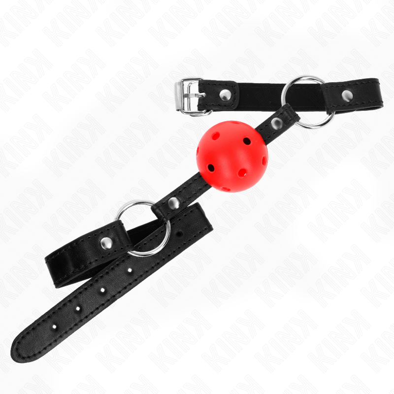 Kinkhollow Hard Red Ball 4.5 Cm Gag Model 1 63.5 X 2 Cm | Niks.fi verkkokauppa