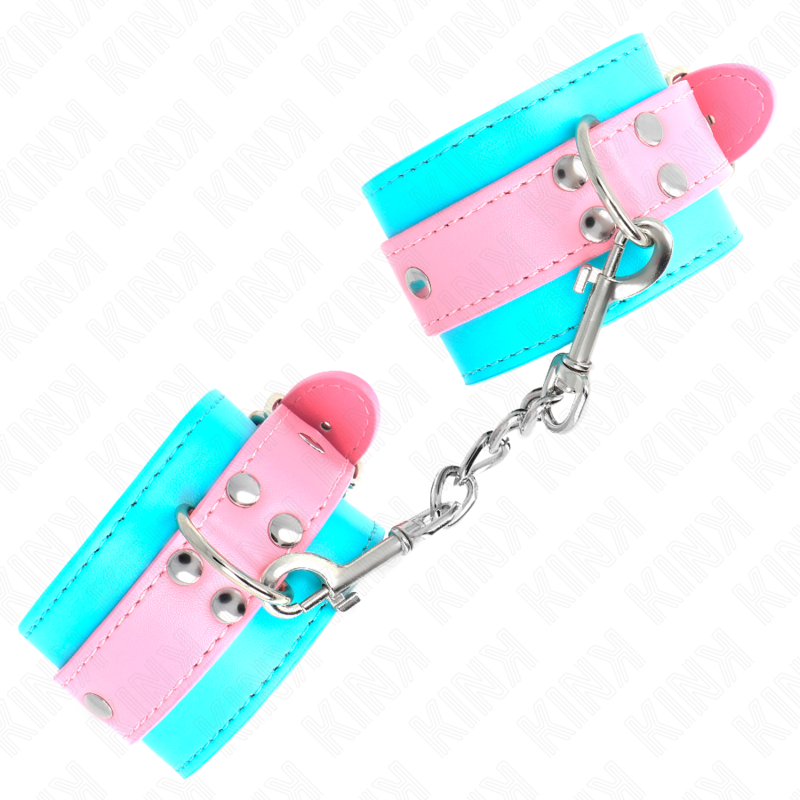 Kinkcute Wrist Restraints Blue / Pink Adjustable 16-28 Cm X 5 Cm | Niks.fi verkkokauppa