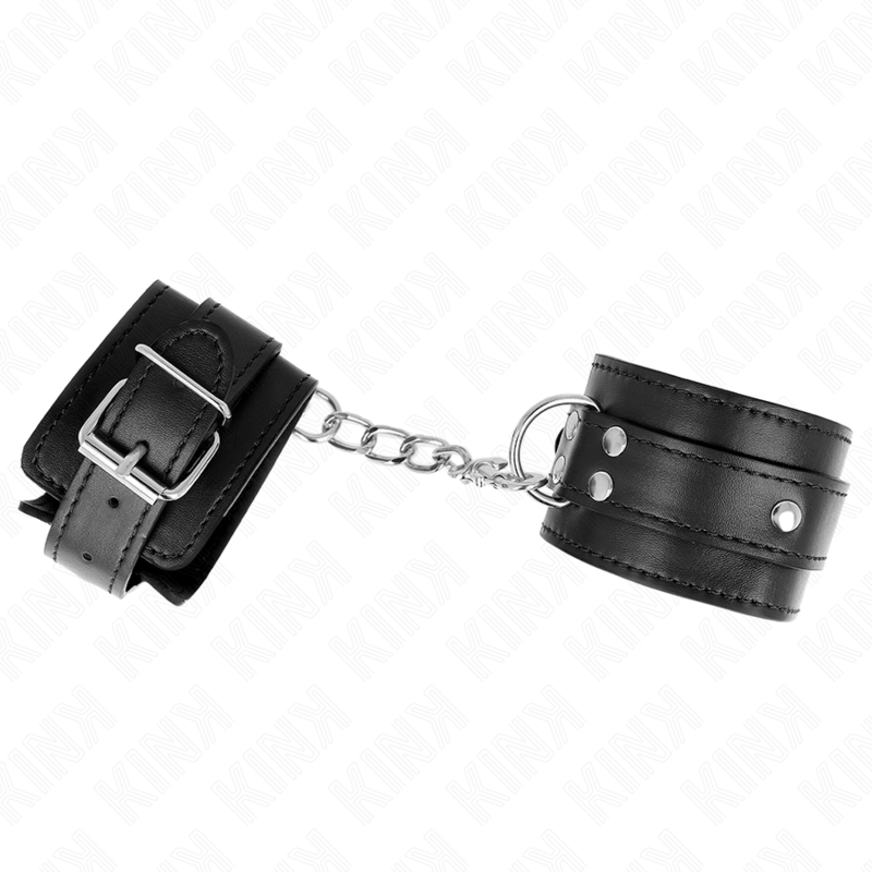 Kink3 D-Ring Wrist Restraints Adjustable Black 17.5-25 Cm X 6 Cm | Niks.fi verkkokauppa