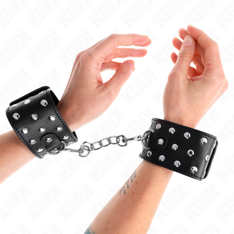 Kinkpunk Wrist Restraints Adjustable 19-24 Cm X 5.5 Cm | Niks.fi verkkokauppa