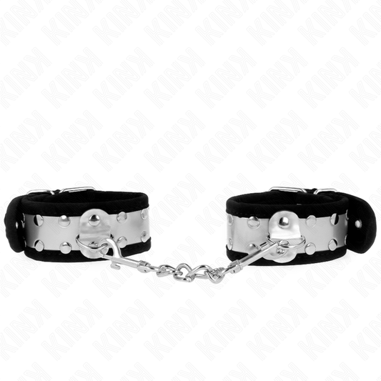 Kinkthin Wrist Restraints Black / Silver 30 X 4 Cm | Niks.fi verkkokauppa