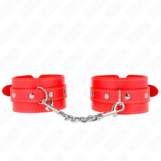 Kinkthin Wrist Restraints Red Adjustable 21-33 Cm | Niks.fi verkkokauppa