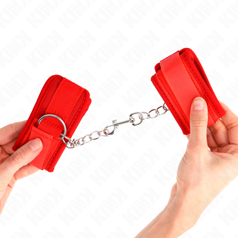 Kinkneoprene Wrist Restraints Red 42 X 5 Cm | Niks.fi verkkokauppa