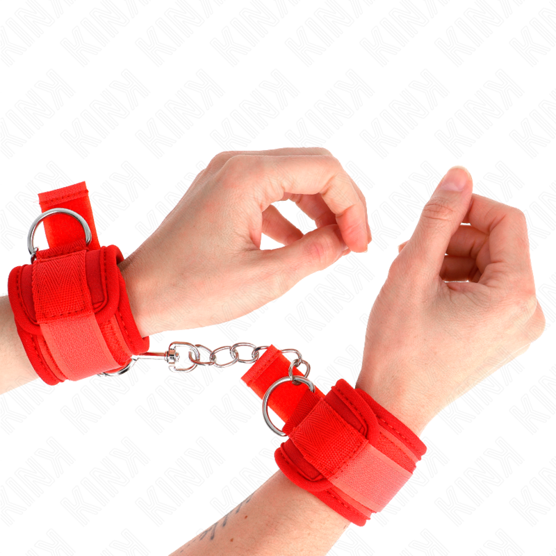 Kinkneoprene Wrist Restraints Red 42 X 5 Cm | Niks.fi verkkokauppa