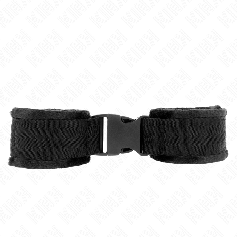 Kinknylon Bind Hook&Loop Wrist Restraints Red-Black Model 1 Ajdustable 25-35 Cm X 6 Cm | Niks.fi verkkokauppa