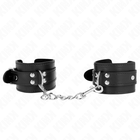 Kinksimple Wrist Restraints Black Adjustable 20-23 Cm X 5.5 Cm | Niks.fi verkkokauppa
