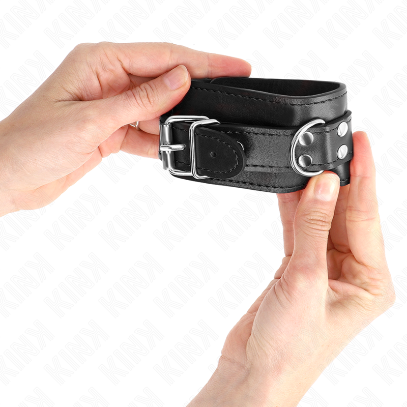 Kinksimple Wrist Restraints Black Adjustable 20-23 Cm X 5.5 Cm | Niks.fi verkkokauppa